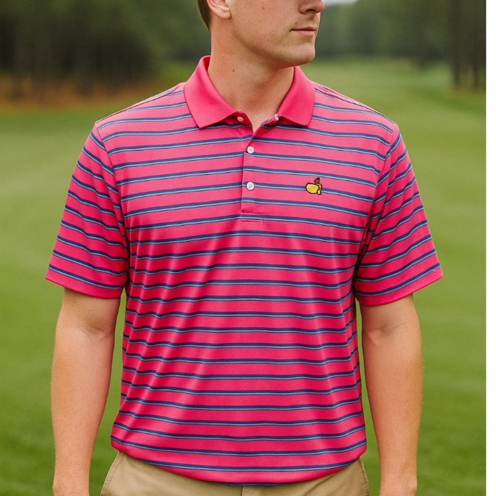 Masters Tech Augusta Masters Embroidered Logo Polo Men's Large